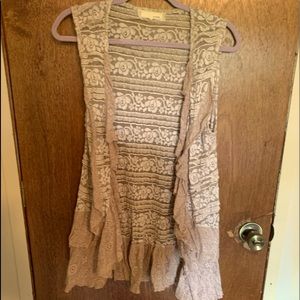 A’REVE Ivory Vest L